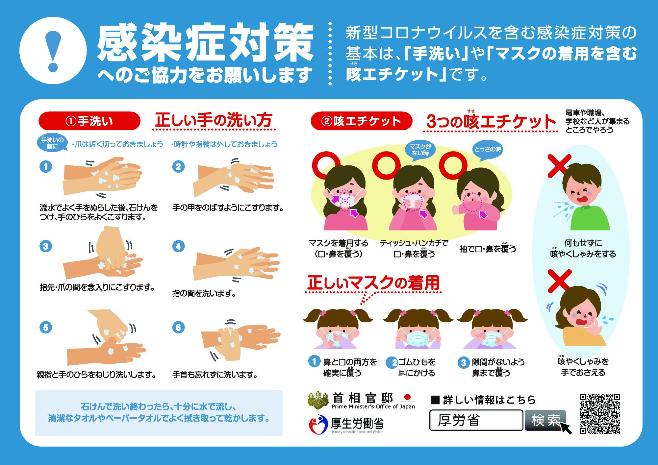 感染対策（厚生労働省）