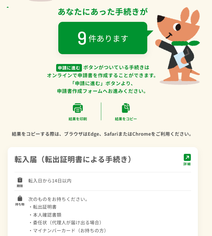 結果